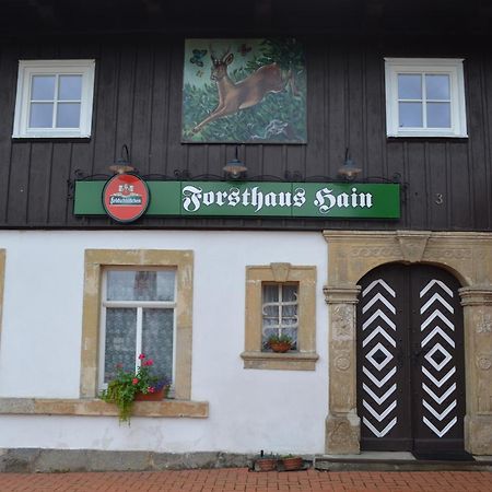 Restaurant & Pension Forsthaus Hain Kurort Oybin Exterior photo